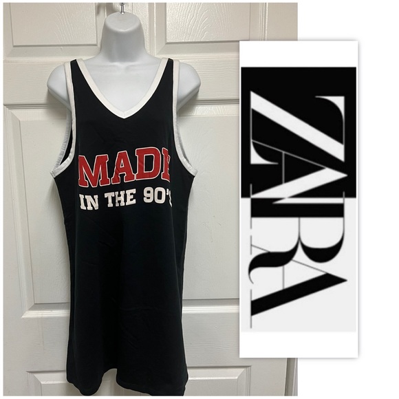 Zara Made in The 90's T-Shirt Dress - Picture 5 of 11